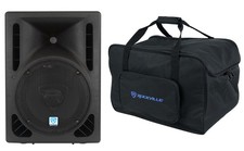 Rockville RPG10BT 10" Bluetooth 600 Watt DJ PA Speakers Carry Bag