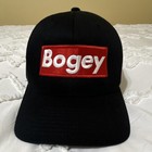 Richardson “Bogey” Black Mesh Golf Trucker Hat — photo 1