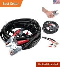 20 Commercial Duty 2-gauge Jumper Cables - 800 Peak Amps All Weather Ready