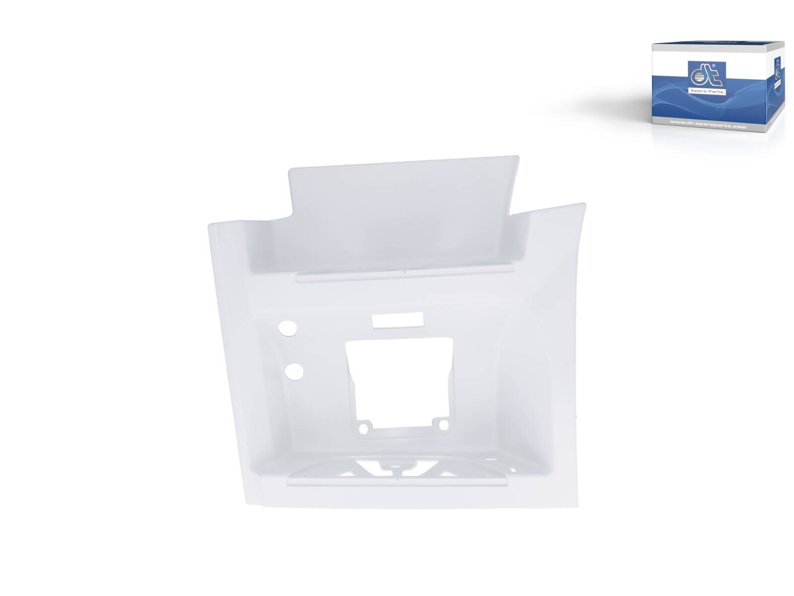 Caisson d'emmarchement gauche blanc 4.66619 marchepied cabine de rechange