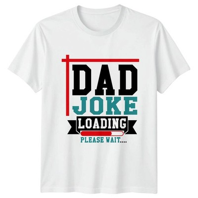 Papa Witz Loading Please Wait Herren T-Shirt Humor Papa Leben Vatertag Geschenk