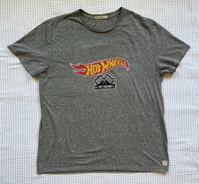 Marine Layer Re-spun Hot Wheels T-shirt Heathered Gray Mens Large