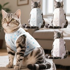 Pet Cat Recovery Clothes Anti Scratching For Postpartum Care, Protective Vest