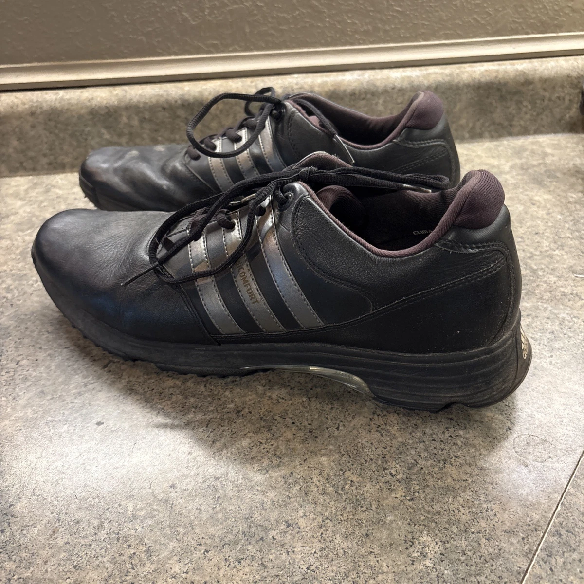 Adidas Greenstar Z Golf Shoes Men\'s Size 8.5M Black Fit Foam Insoles With Box‎ adidas M Golf Shoes for Men 8.5 US Shoe for sale | eBay main image 4