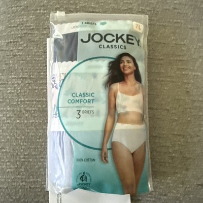 Women s Jockey Briefs Pkg Of 3 Size 7 New In Package