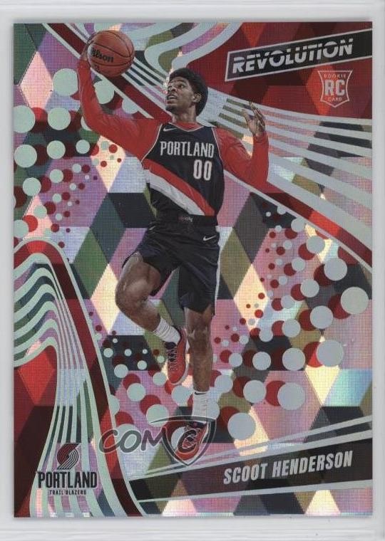 2023-24 Panini Revolution Rookies Cubic 2/50 Scoot Henderson #109 Rookie RC 7rv