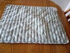 Lot Of Two Standard Size Pillow Shams Sage Green And Cream Stripe New — photo 3