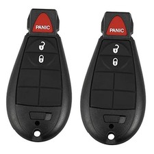 2pcs Replacement Keyless Entry Remote Car Key Fob M3N5WY783X 433Mhz for Dodge