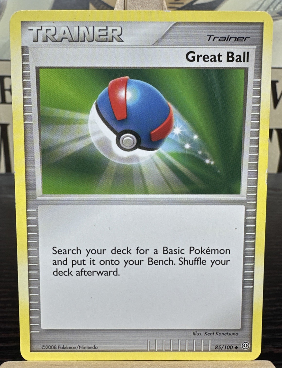 Pokemon TCG Diamond and Pearl Stormfront Card - Great Ball (U) 85/100