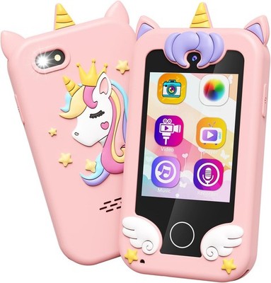 Kinderspielzeug Smartphone Touchscreen 2,8 Zoll Dualkamera Musik Spielzeug