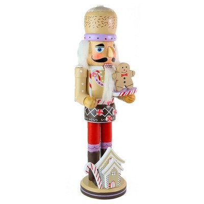 Ornativity Gingerbread Chef Nutcracker - Wooden Ginger Bread Man Multicolor 