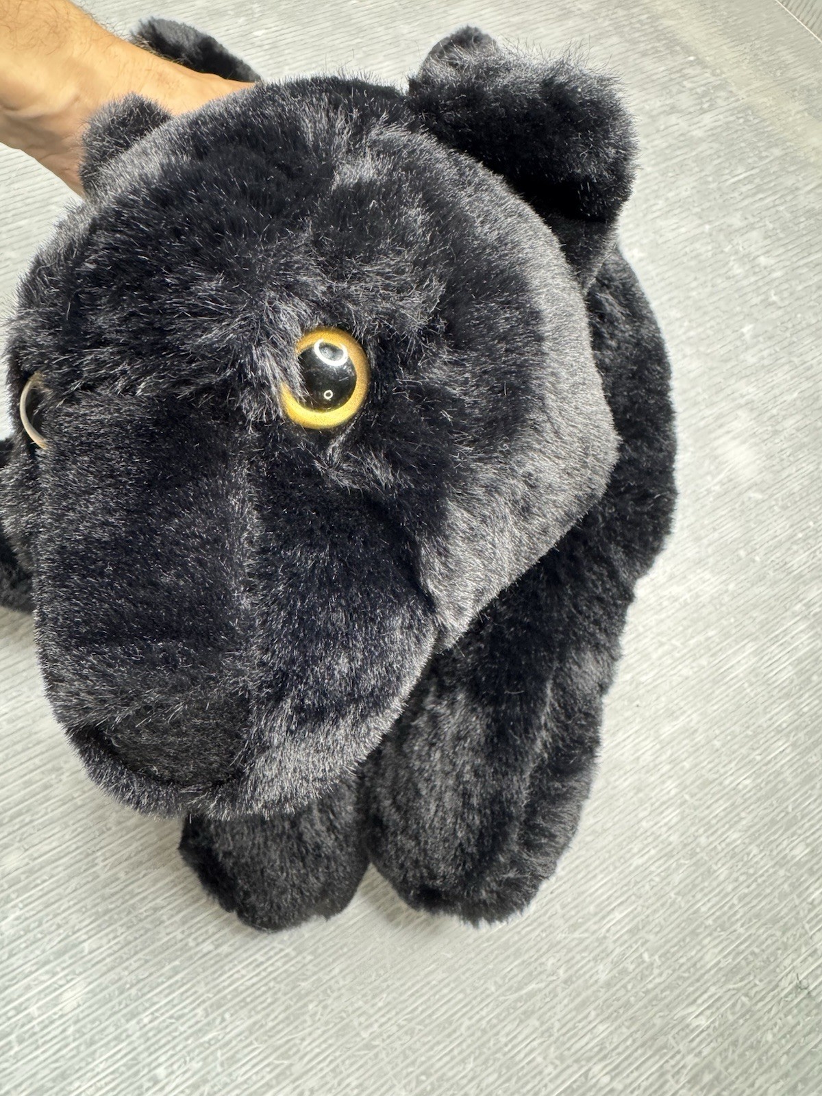 F.A.O. SCHWARZ Black Panther  Collectible Plush Stuffed Animal Black Cat  Gift