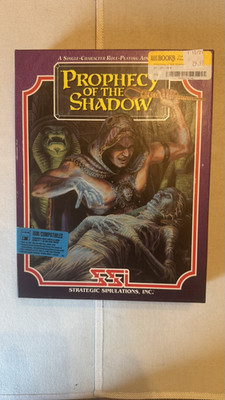 TSR SSI 6271 Prophecy of the Shadow 1992 Complete
