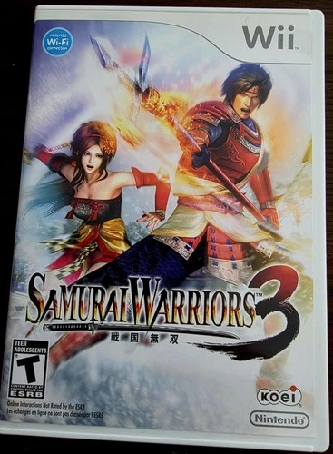 Samurai Warriors 3 – Nintendo Wii – Fully Complete CIB NEAR MINT CONDITION!