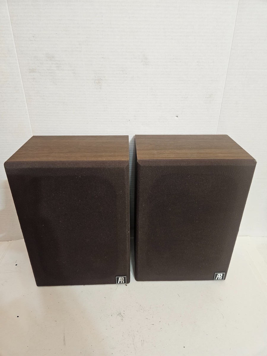 Vintage Acoustic Research AR8S HiFi Bookshelf Speakers – Tested