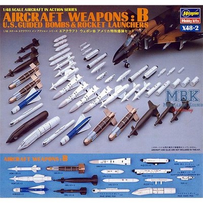 HASEGAWA HAS36002 U.S. Aircraft Weapons B (X48-2)