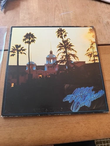 Eagles Hotel California LP 1976 1ST PRESS NM VINYL Sterling LH 6 O'Clock VG Cvr