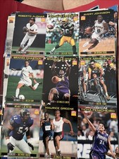 Sports Illustrated Kids 1999 11 November Uncut Card Sheet Shaq Lance Armstrong