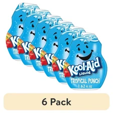 Liquid Tropical Punch Naturally Flavored Soft Drink Mix 6 Pack 1.62 fl oz