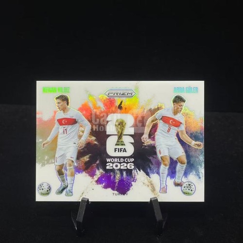 2026 Panini Prizm World Cup Arda Guler/Kenan Yildiz #11 Color Blast Duals SSP