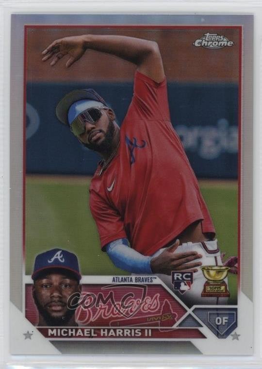 2023 Topps Chrome Image Variation SP Image Variation Michael Harris II #79 02ti