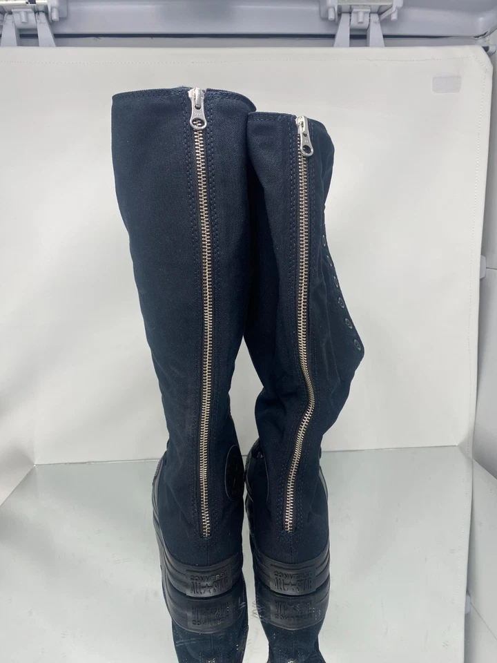 Converse A12325C Chuck Taylor All Star XX Hi Black Womens Boots - Image 4 of 4