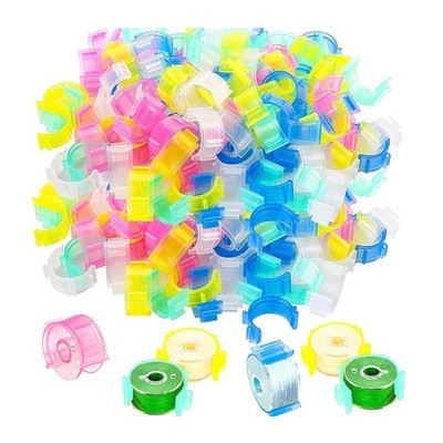 Sewing Bobbin Clips 50 PCS Thread Bobbin Organizer Holder Accessories