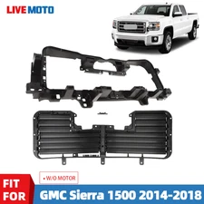 Radiator Support Bracket Grille Air Shutter Kit For 2014-2018 GMC Sierra 1500