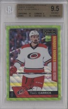 2016 O-Pee-Chee Platinum Emerald Surge 8/10 Trevor Carrick BGS 9.5 GEM MINT 0c3