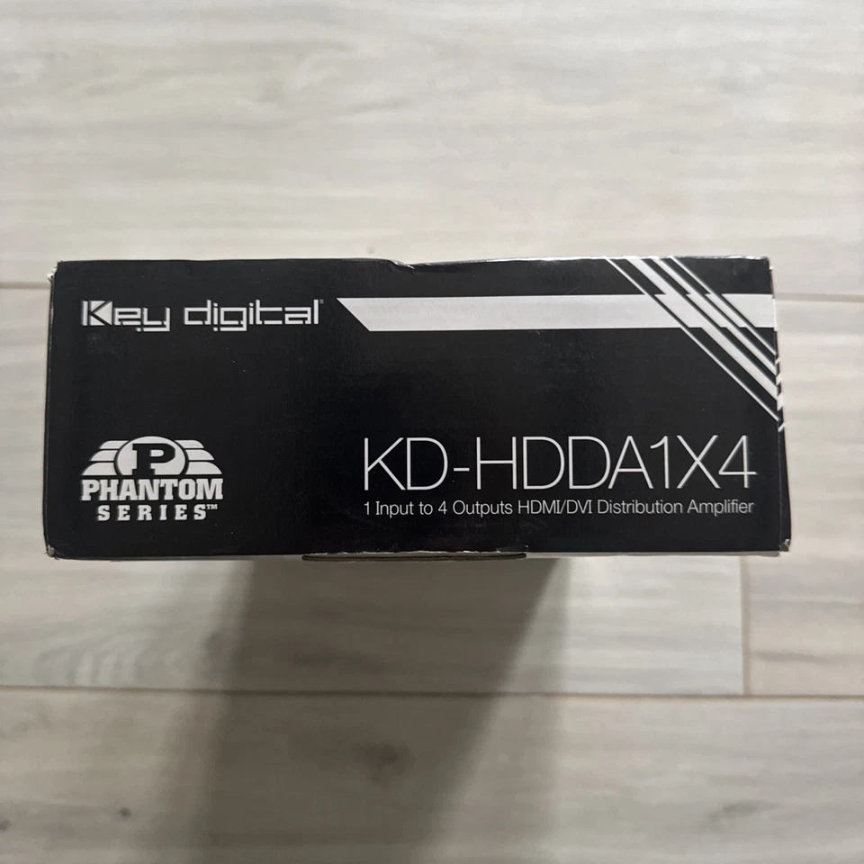 Key Digital Phantom KD-HDDA1X4 HDMI/DVI Distribution Amplifier - Image 2 of 4