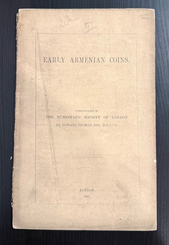 Early Armenian Coins 1867 by Edward Thomas