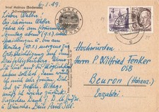 168719) Franz. Zone Rh-Pf.+W&uuml;rtt. 3 Bedarfs-Blg Balingen, Oberndorf, Mayen