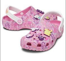 Crocs hello kitty C-10 Limited Edition With Tags Fast Shipping