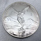 2009 1 Onza Mexico Libertad Plata Pura 1 Troy Oz .999 Fine Silver Coin [e2]