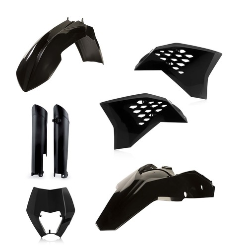 Kit Cache-Carenage Acerbis Pour Yamaha WR 125 2T 2015-2021 - Motocross, Fabriqué En Italie, Garantie 2 Ans