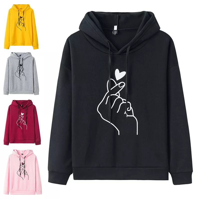 Ladies hooded jumpers sales
