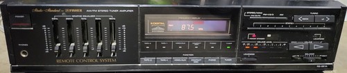 Vintage Studio Standard Fisher RS-881A Stereo Tuner Amplifier Made In Korea