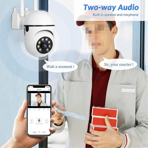 Wireless Wifi Security Camera System Outdoor Home 5G 1080P FHD Night Vision Cam - Picture 8 of 16