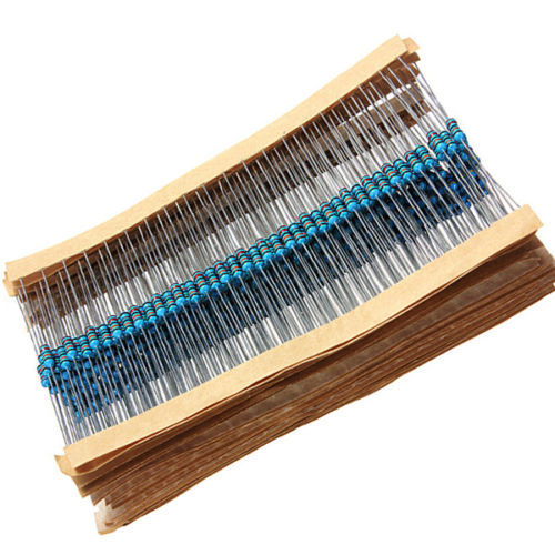 30 Values 600Pcs 1/4W Resistors - Metal Film 1% Assortment - Picture 2 of 4