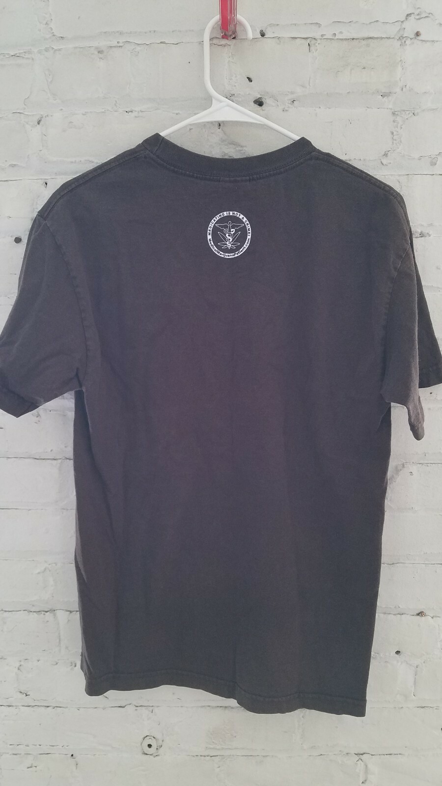 Alstyle Apparel & Activewear Brown Medical Marijuana Patient T-Shirt M READ Rare image 2