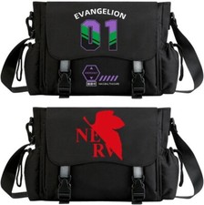 Evangelion Diagonal Bag Total 7 Types Large Capacity 12.9x10.6x5.5in JAPAN NEW