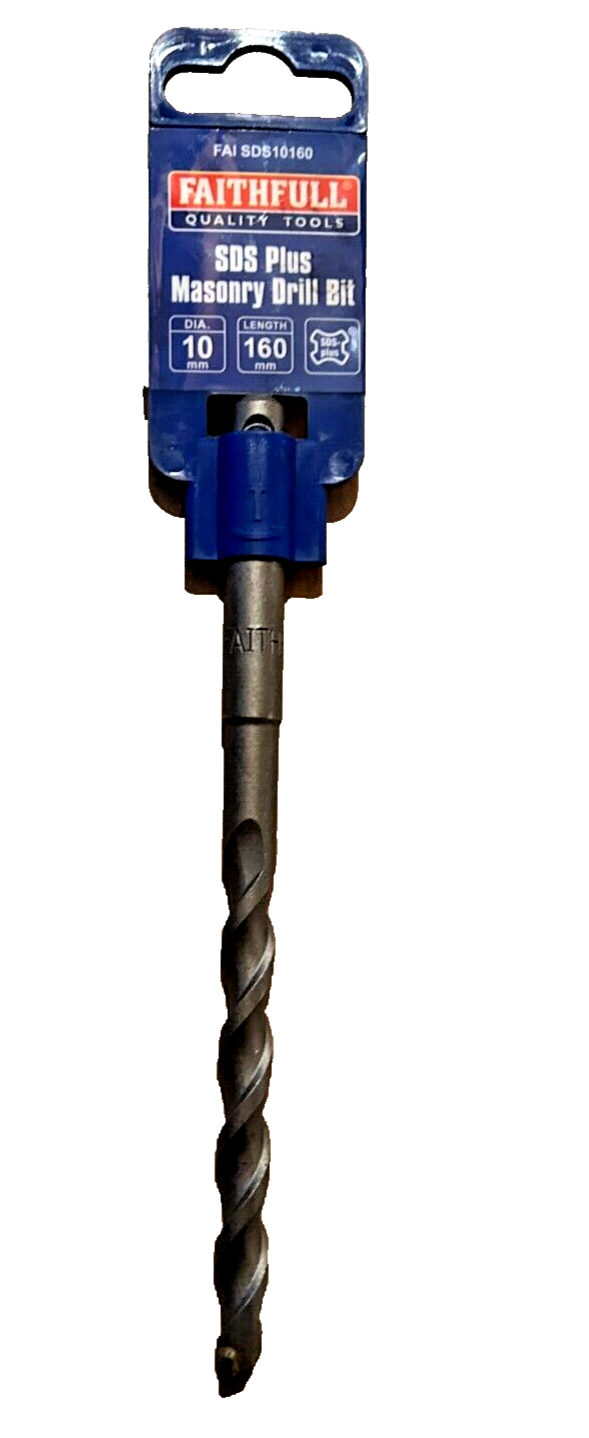 3012 Faithfull SDS Masonry Drill Bit FAISDS10160 10mm x 160mm