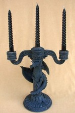 Großer Drachenkerzenleuchter Drache Kerze Figur Leuchte