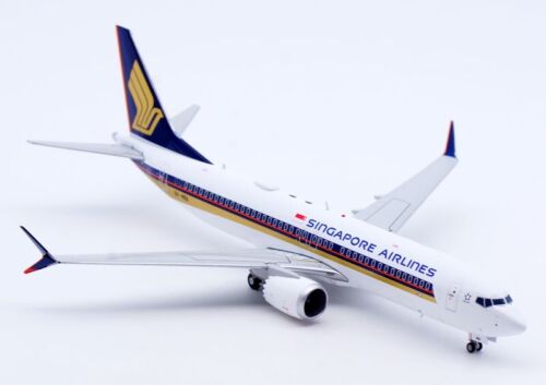 1:200 JC Wings Singapore Airlines Boeing B737 MAX8 9V-MBA Diecast Aircraft Model - Picture 9 of 15