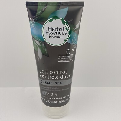 1 Herbal Essences Soft Control Gel DISCONTINUED Cream Creme Bio Renew Light Hold