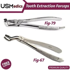 Dental Surgical Tooth Extraction Forceps Dentist Surgery Laboratory Instruments