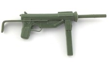 Vintage Stony Smith Marx SMG Submachine Gun Accessories Military Army Green S179