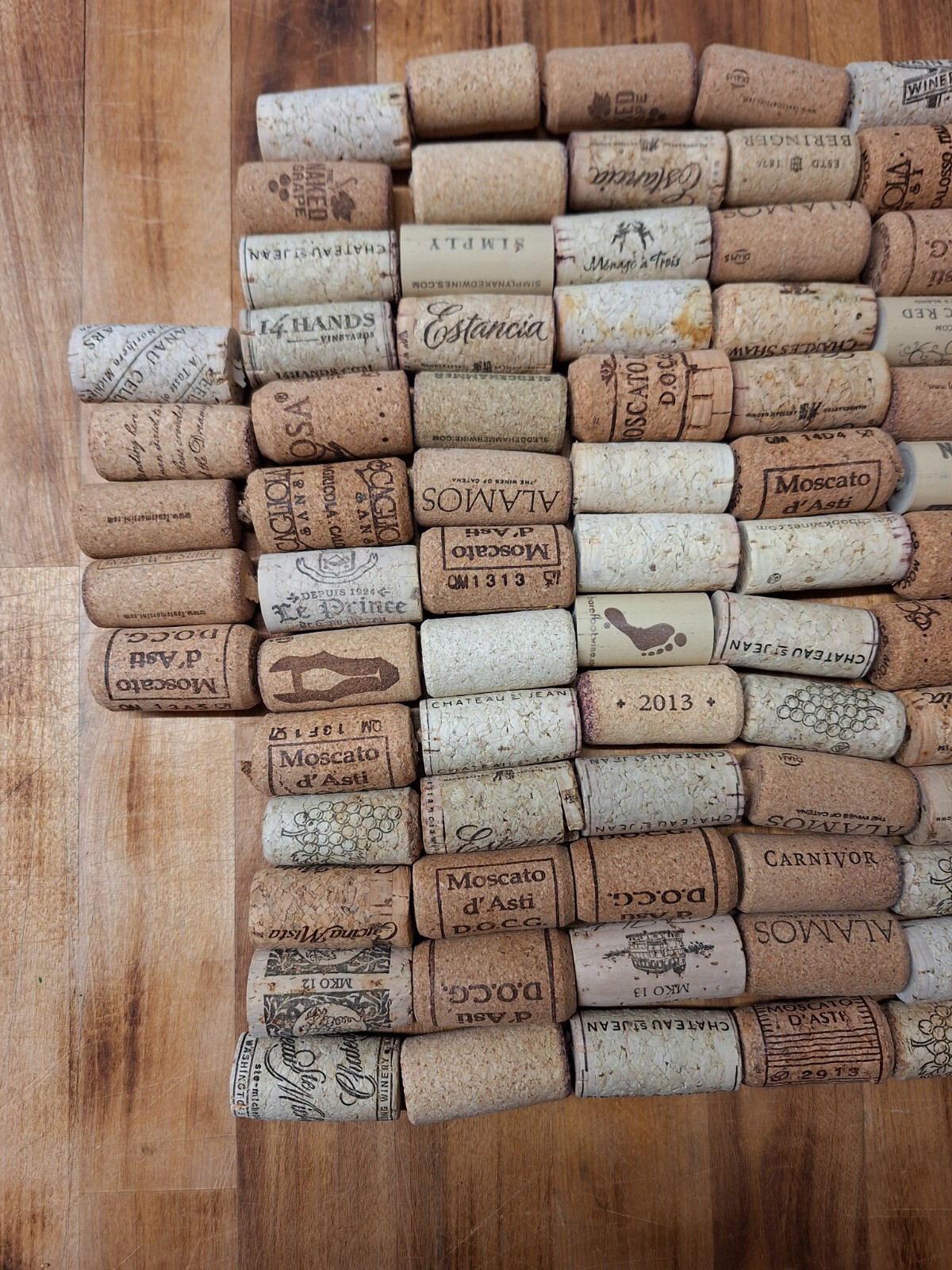 96 Random Used Wine Corks. Great for craft projects!