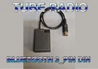 VINTAGE TUBE RADIO BLUETOOTH 3 PIN DIN