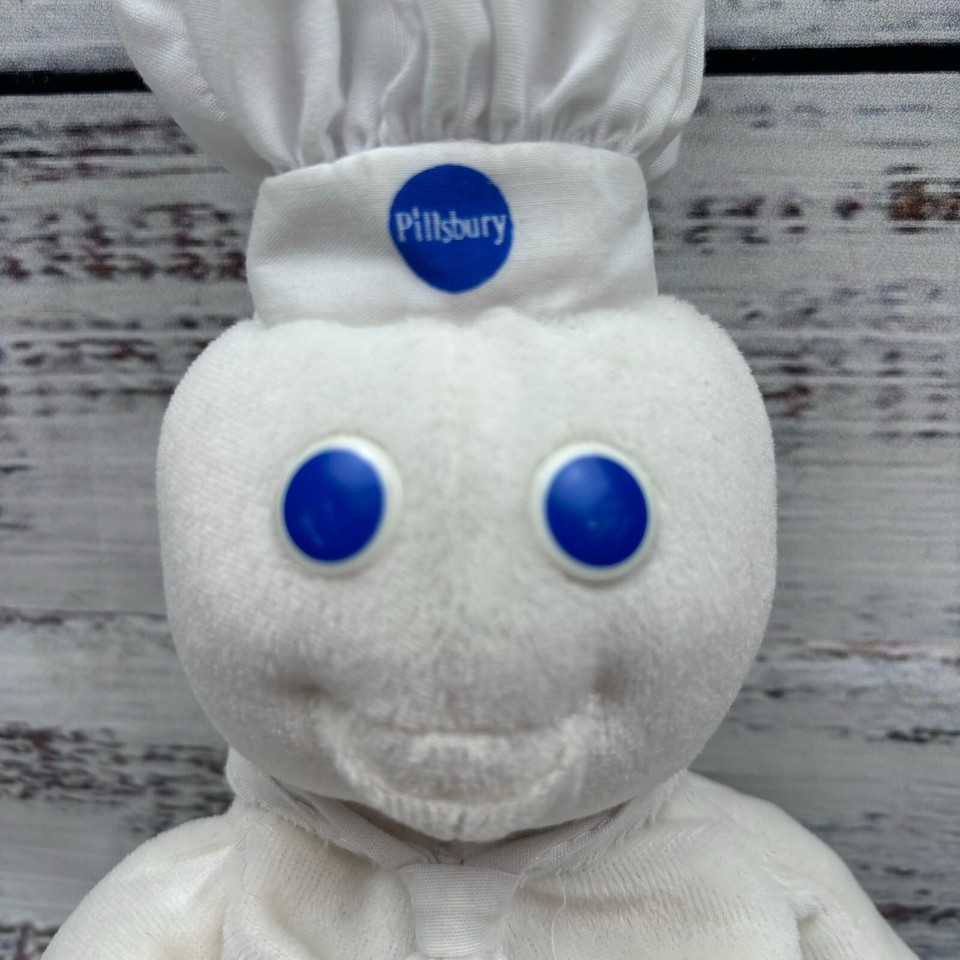 Pillsbury Doughboy Bean Bag Doll Beanie Plush 9" Inch Advertising 1997